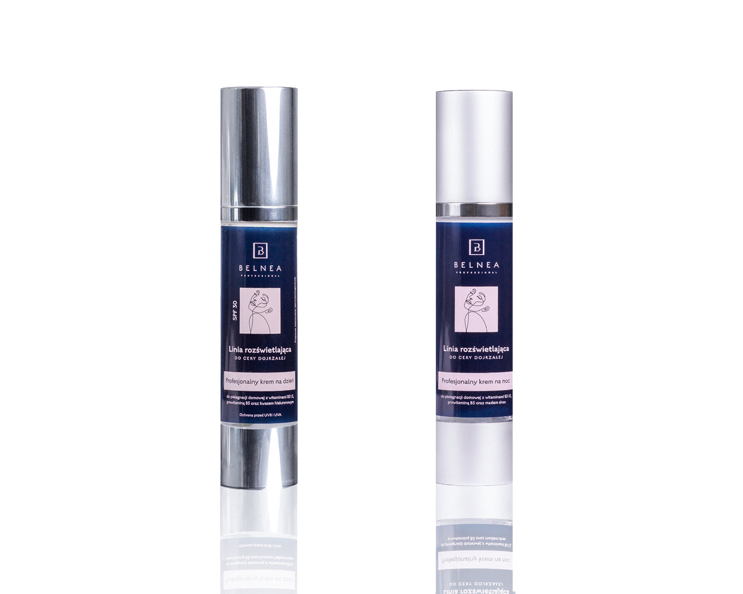 Professional day care cream with vitamins B3 and E, provitamin B5 and hyaluronic acid