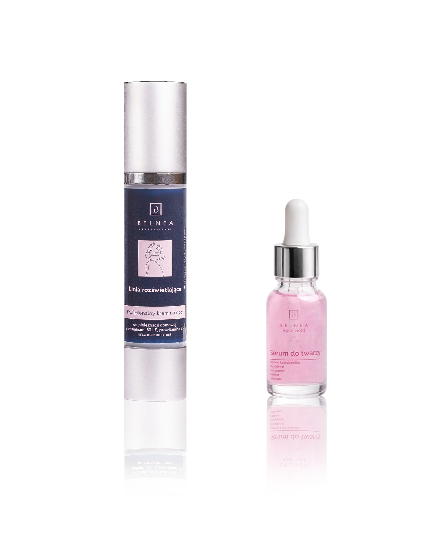 Beauty Sleep – Krem na noc + serum rose gold